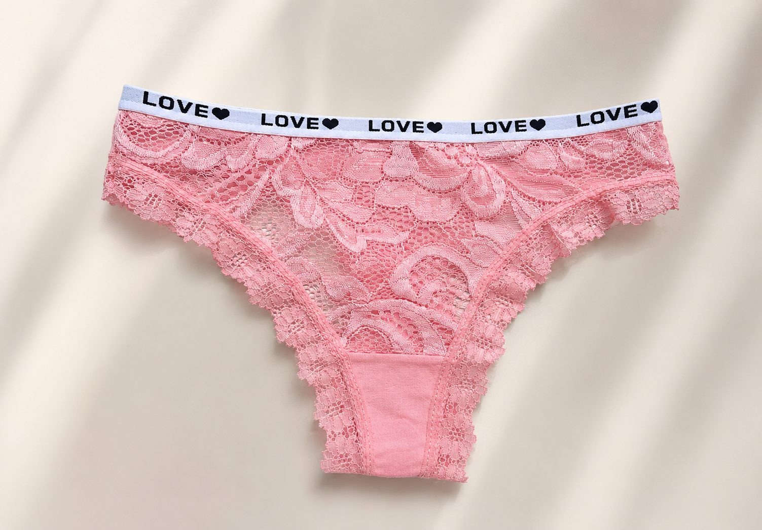 Pack x3 colaless encaje Love colores surtidos - Imagen 2