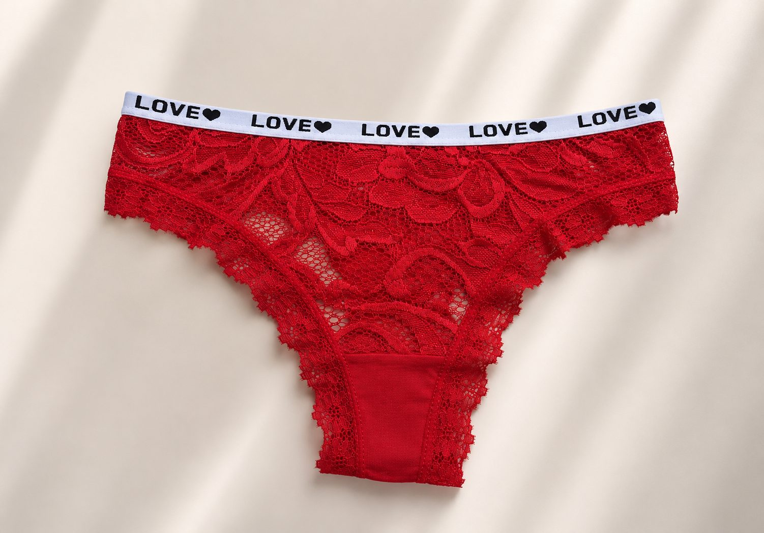 Pack x3 colaless encaje Love colores surtidos - Imagen 3