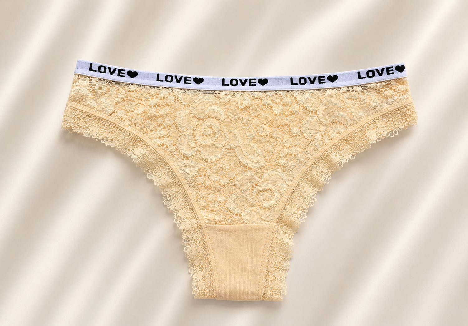 Pack x3 colaless encaje Love colores surtidos - Imagen 4