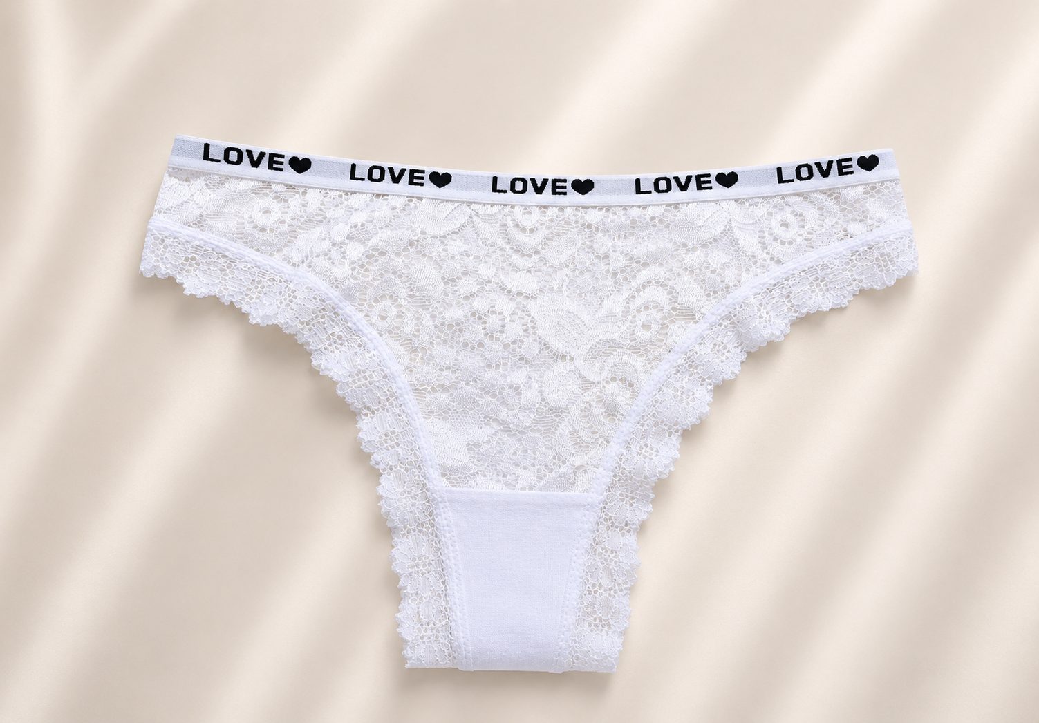 Pack x3 colaless encaje Love colores surtidos - Imagen 5