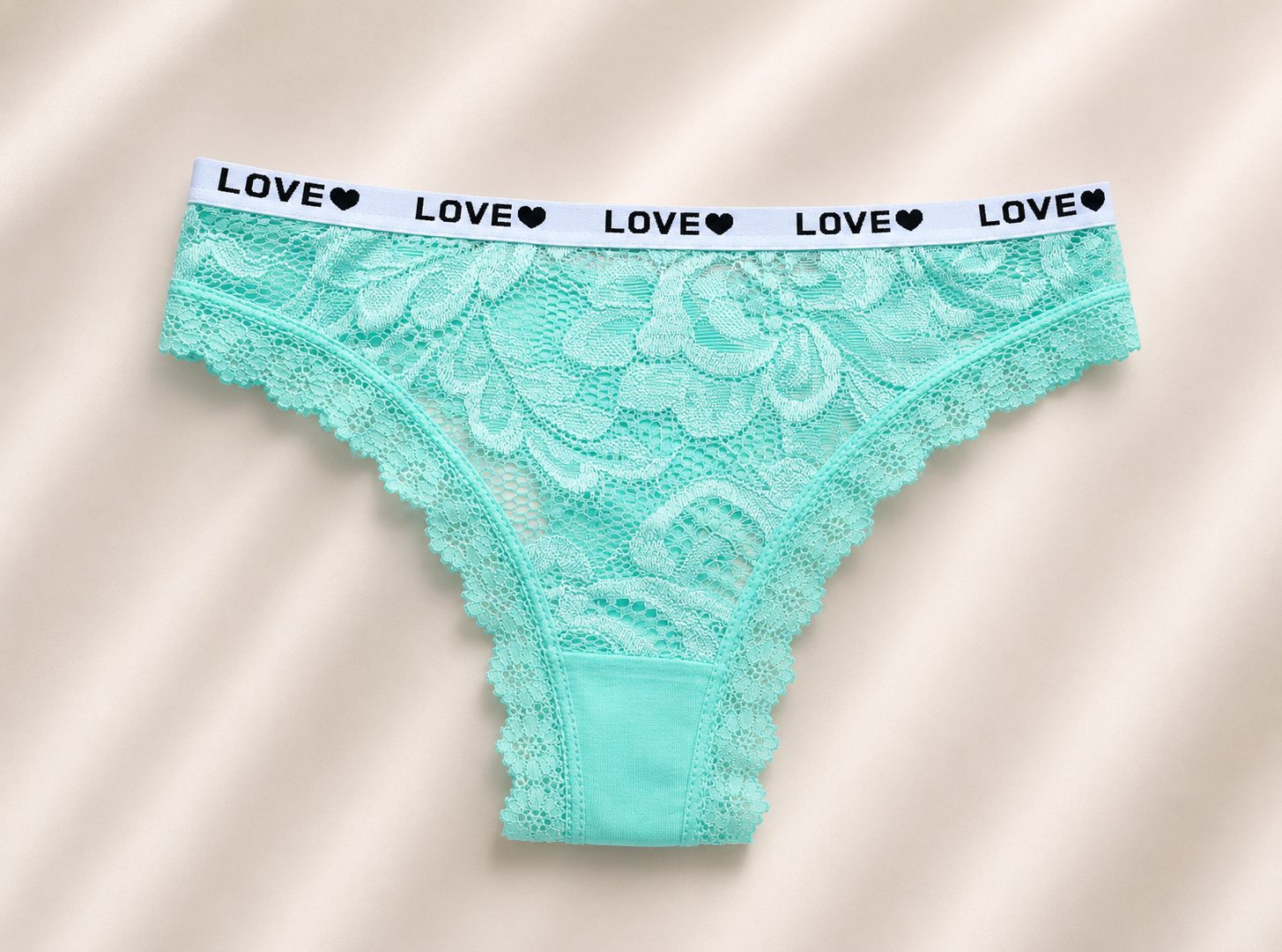 Pack x3 colaless encaje Love colores surtidos - Imagen 6