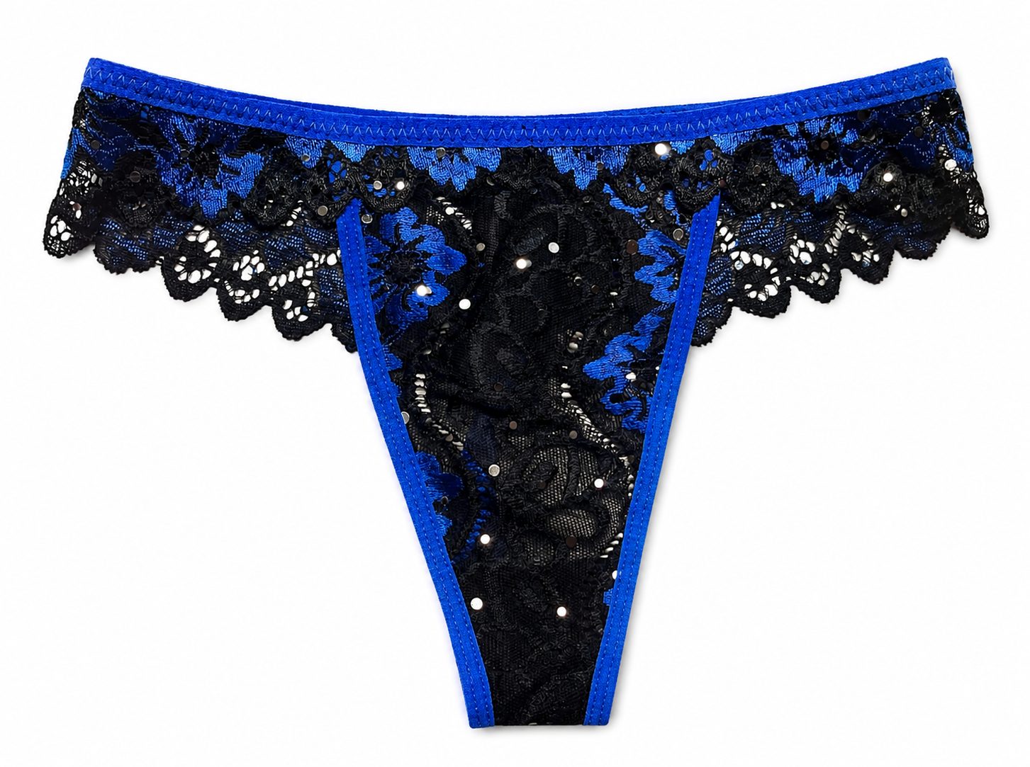 Pack X3 Tanga De Encaje Sexy Fantasía Colores Surtidos - Imagen 2