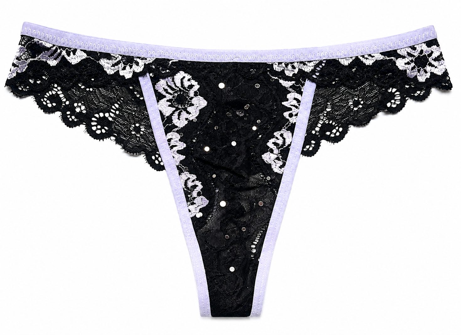 Pack X3 Tanga De Encaje Sexy Fantasía Colores Surtidos - Imagen 6